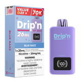 Blue Razz Disposable Vape Envi Drip’n 26ML 70K